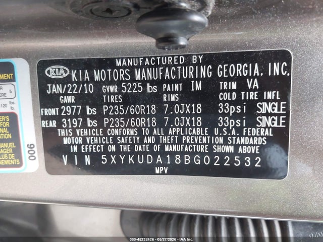 Kia Sorento Ex