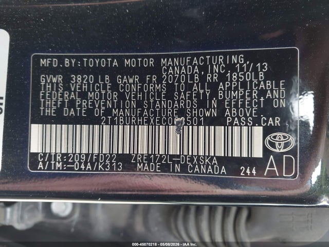 Toyota Corolla S Plus