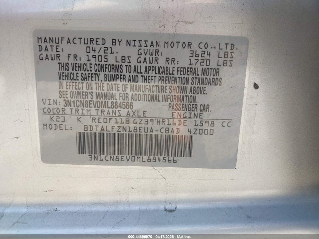 Nissan Versa Sv Xtronic Cvt