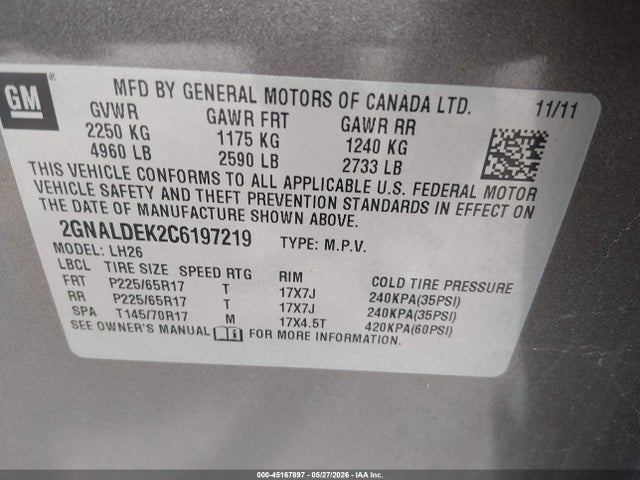 Chevrolet Equinox 1lt