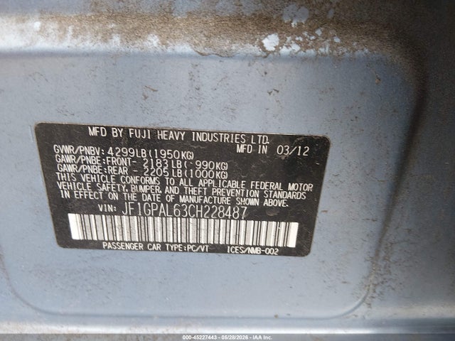 Subaru Impreza 2.0i Sport Premium