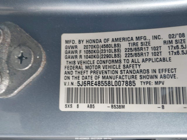 Honda CR-V Ex
