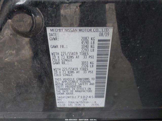 Nissan Rogue Sl Fwd