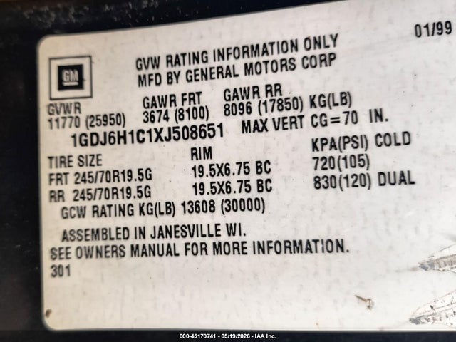 General Motors C-series C6h042