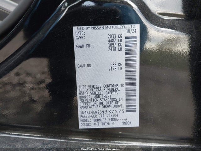 Nissan Altima Sl Awd