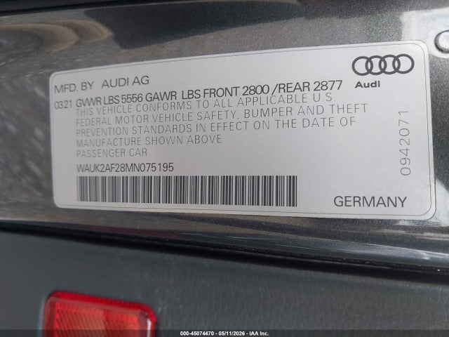 Audi A6 Premium 55 Tfsi Quattro S Tronic