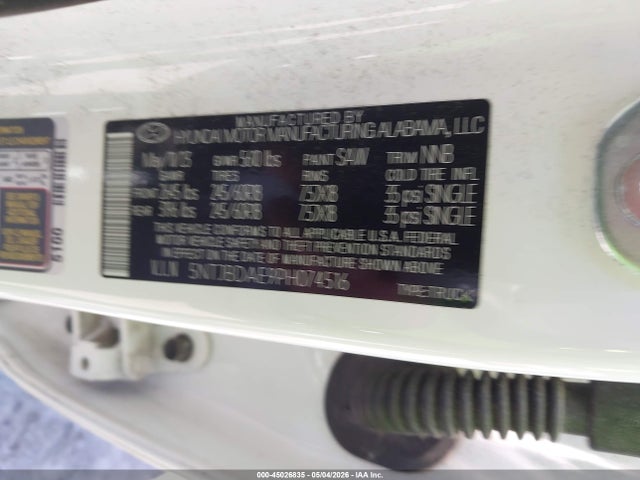 Hyundai SANTA CRUZ Sel