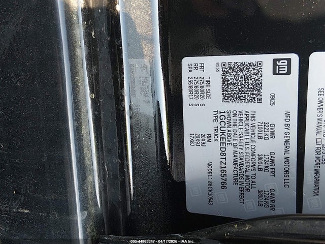 Chevrolet Silverado 1500 4wd  Short Bed Rst