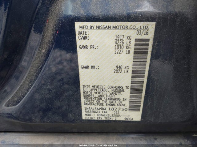 Nissan Altima 2.5 Sr