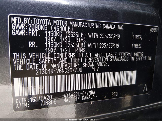 Toyota RAV4 Xle Premium