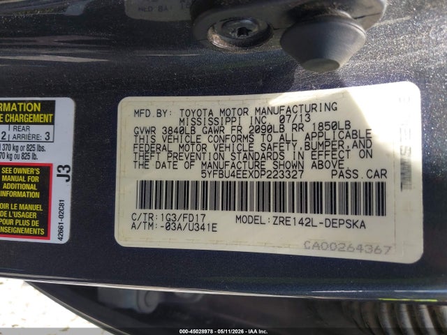 Toyota Corolla S