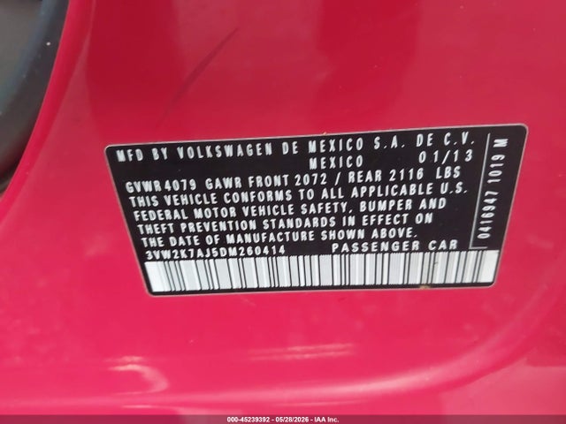 Volkswagen Jetta 2.0l S