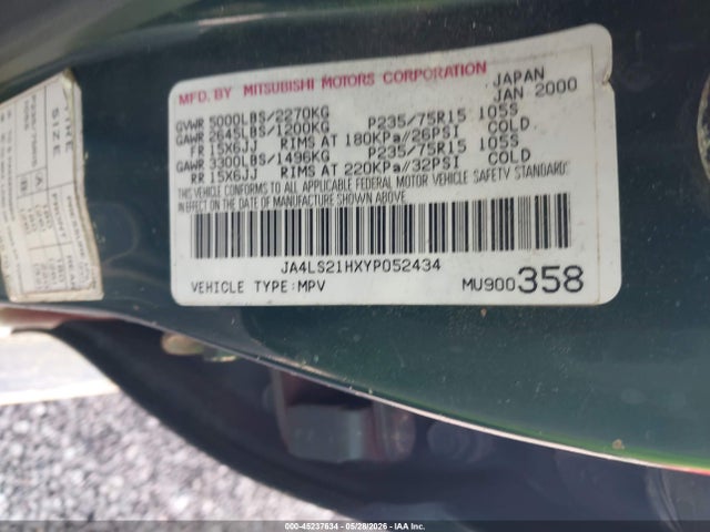 Mitsubishi Montero Sport Es