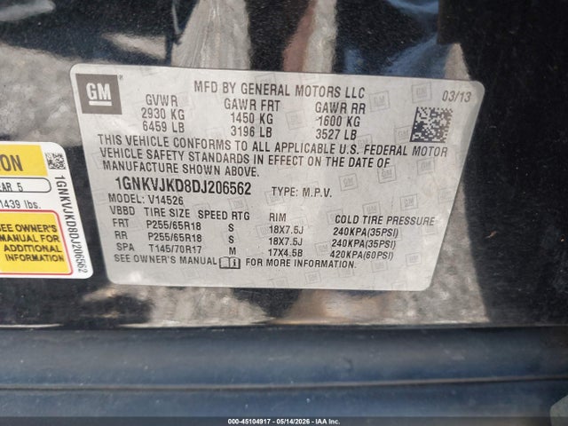Chevrolet Traverse 2lt