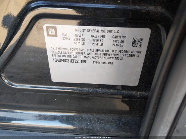 Buick LaCrosse Premium Ii Group