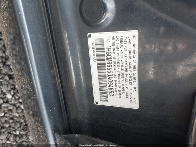 Honda Accord 3.0 Ex