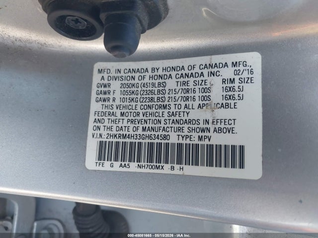 Honda CR-V Lx
