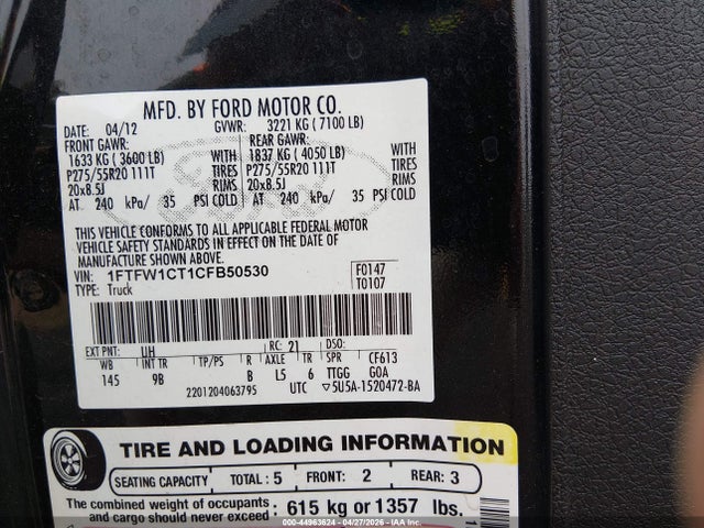 Ford F-150 Platinum
