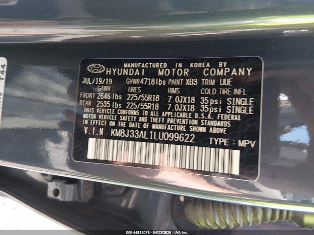 Hyundai TUCSON Sel