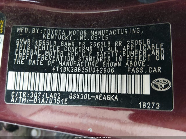 Toyota Avalon Xls