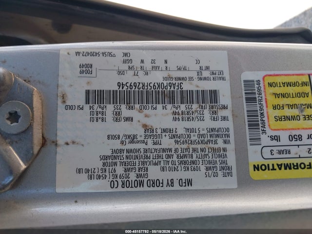 Ford Fusion Titanium