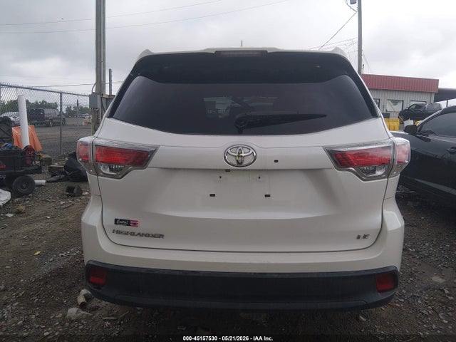 Toyota Highlander Le Plus V6