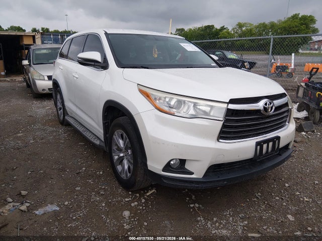 Salvage Toyota Highlander Image