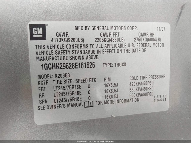 Chevrolet Silverado 2500 Lt1