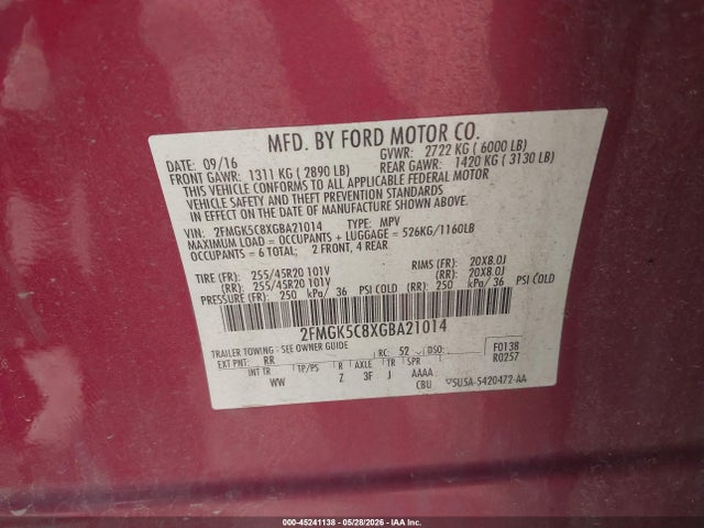 Ford Flex Sel