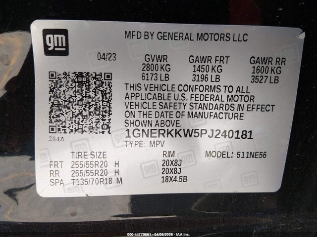 Chevrolet Traverse Fwd Premier