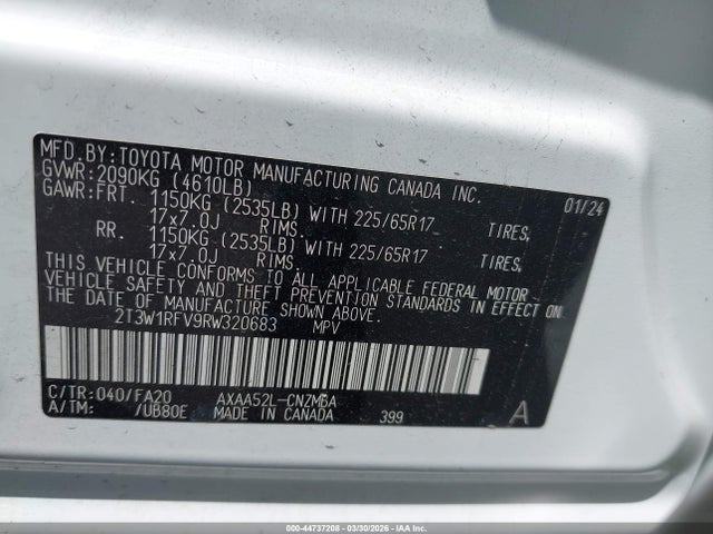 Toyota RAV4 Xle