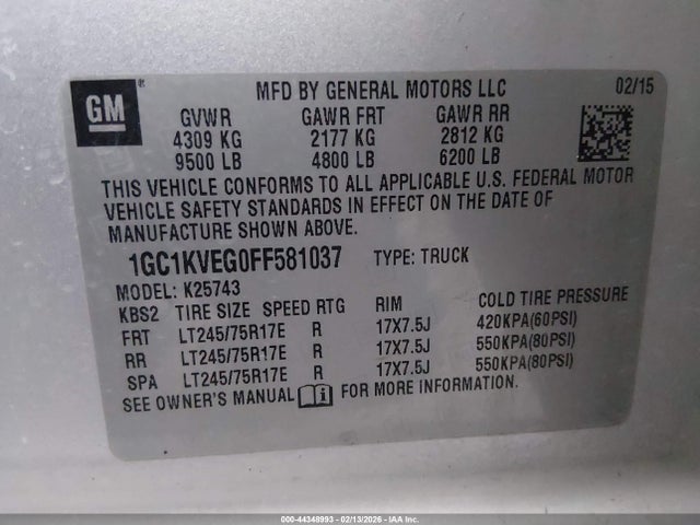 Chevrolet Silverado 2500 Lt