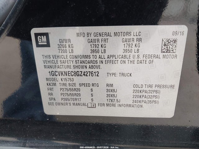 Chevrolet Silverado 1500 Wt