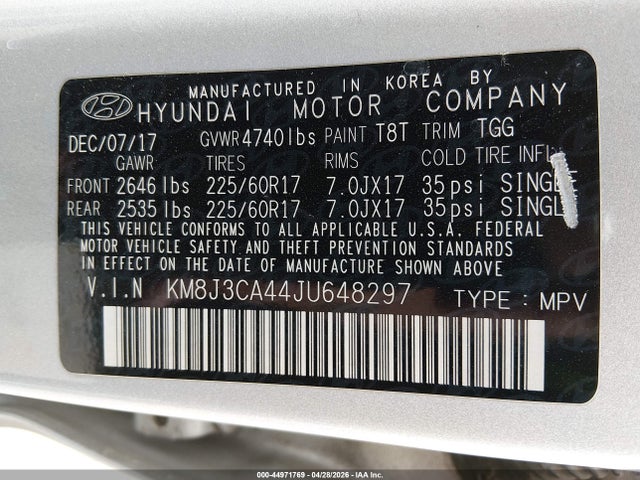 Hyundai TUCSON Sel