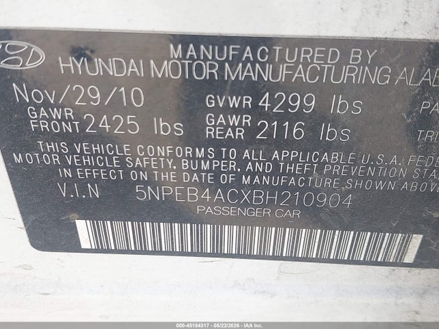 Hyundai SONATA Gls