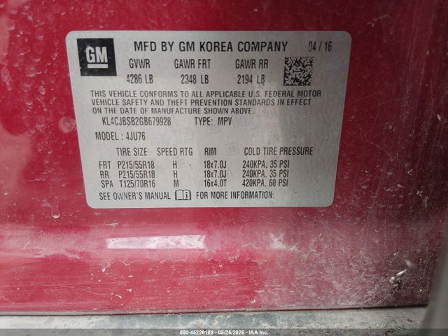 Buick Encore Convenience