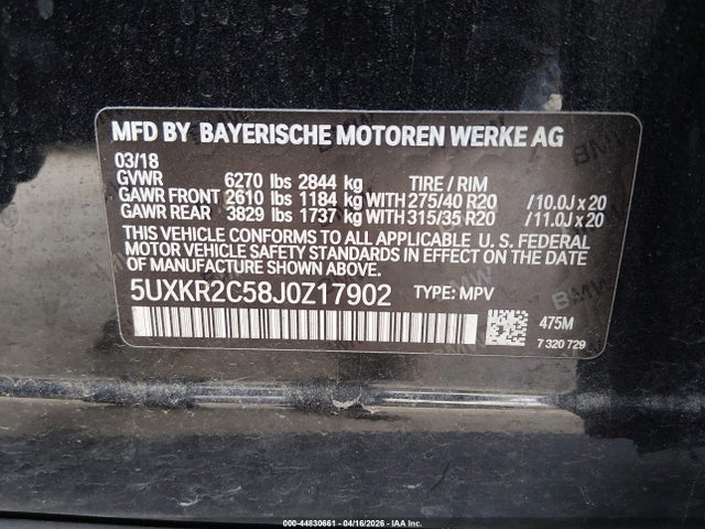 BMW X Series Sdrive35i