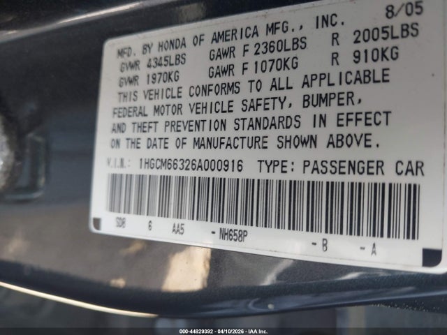 Honda Accord 3.0 Lx