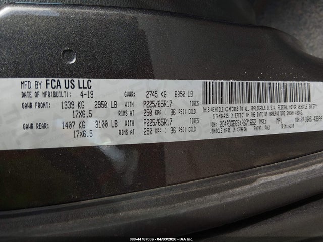 Dodge Grand Caravan Gt