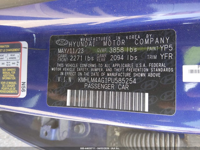 Hyundai ELANTRA Sel