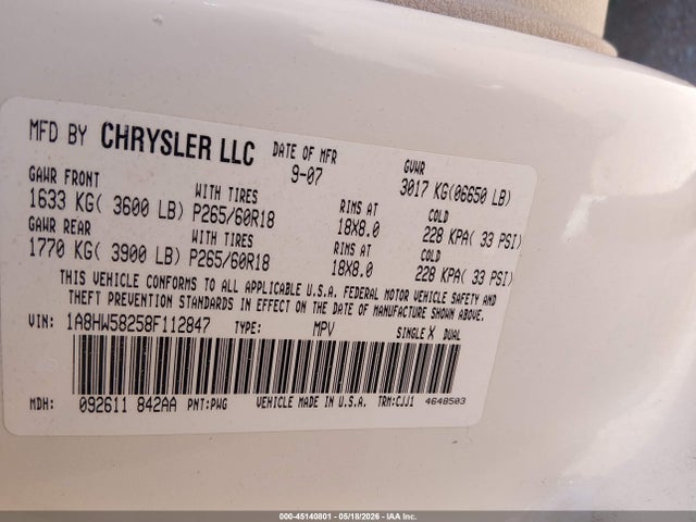 Chrysler Aspen Limited