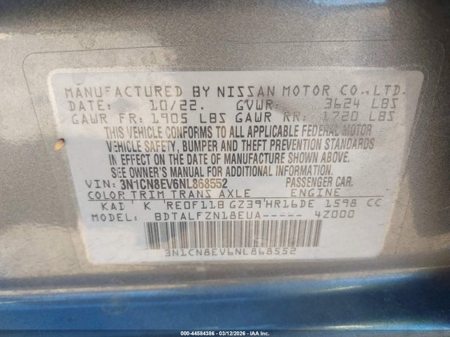 Nissan Versa 1.6 Sv Xtronic Cvt