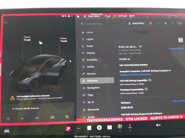 Tesla Model Y Long Range Dual Motor All-wheel Drive