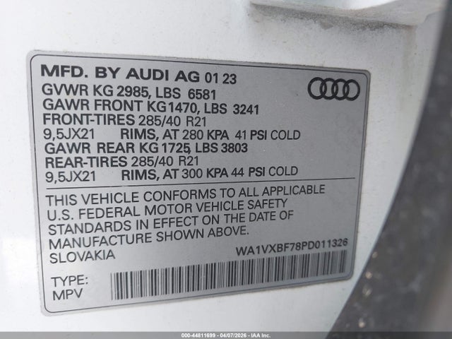 Audi Q7 Prestige 55 Tfsi Quattro Tiptronic