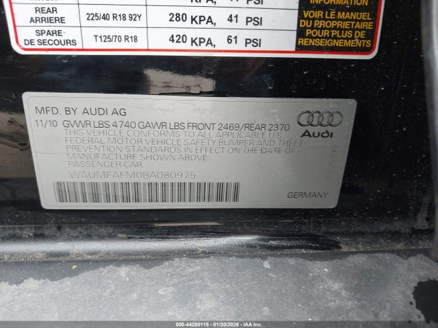 Audi A3 2.0t Premium