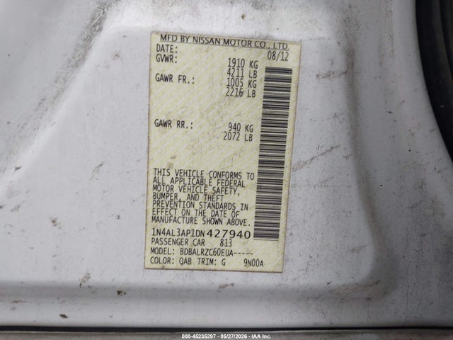 Nissan Altima 2.5 S