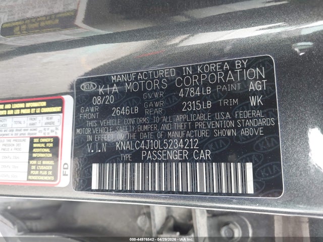 Kia Cadenza Technology
