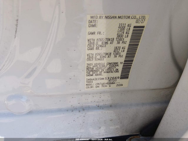Nissan Titan S