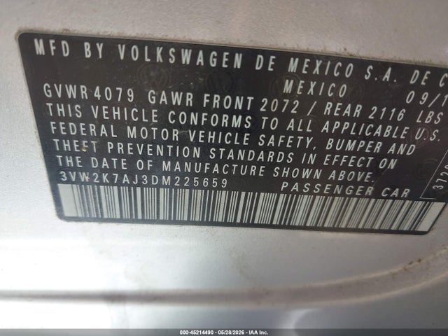 Volkswagen Jetta 2.0l S