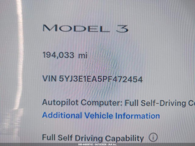 Tesla Model 3 Rear-wheel Drive